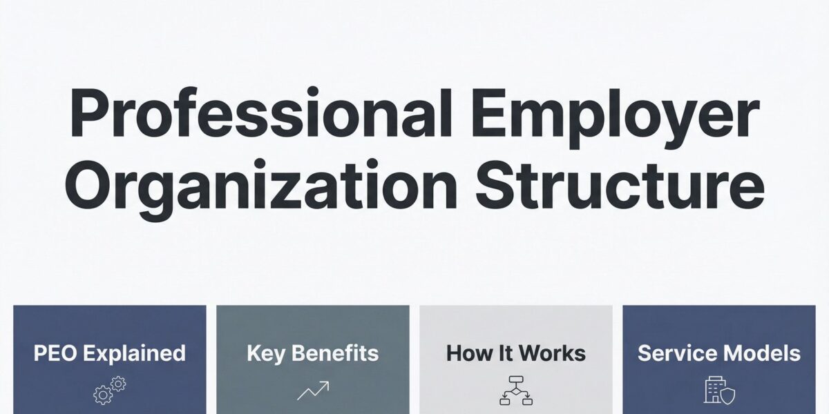 Professional Employer Organization Structure: How the Co-Employment Model Actually Works