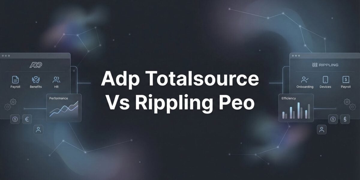 ADP TotalSource vs Rippling PEO: 7 Decision Factors That Actually Matter