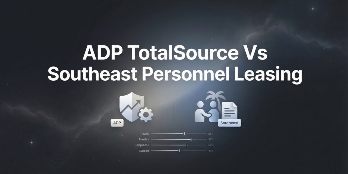 ADP TotalSource vs SouthEast Personnel Leasing: 7 Key Decision Factors for Choosing the Right PEO