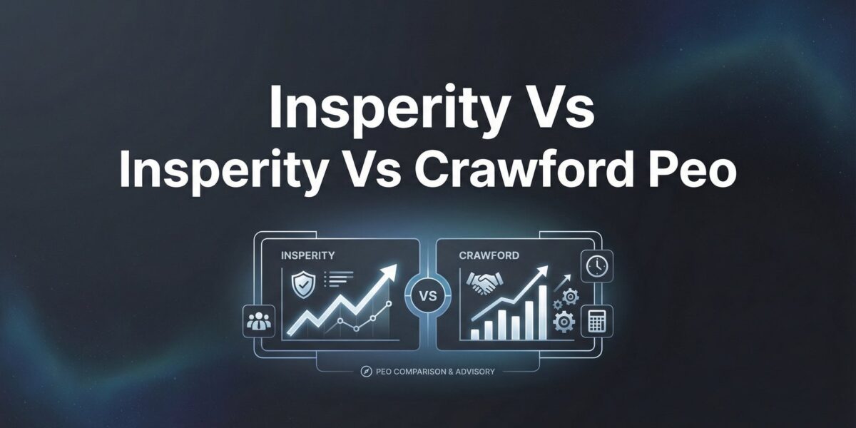 Insperity vs Crawford PEO: 7 Decision Factors That Actually Matter