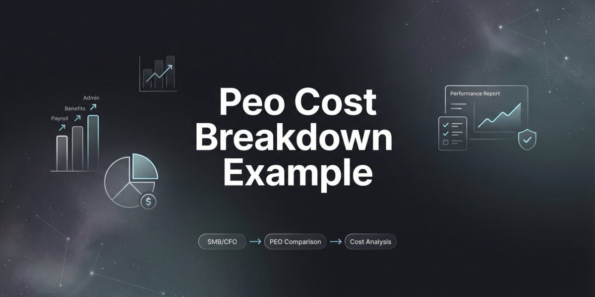 PEO Cost Breakdown Example: What You’re Actually Paying For