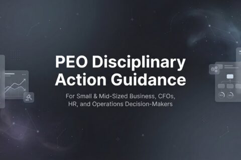 How to Handle Disciplinary Action When You Have a PEO: A Step-by-Step Process