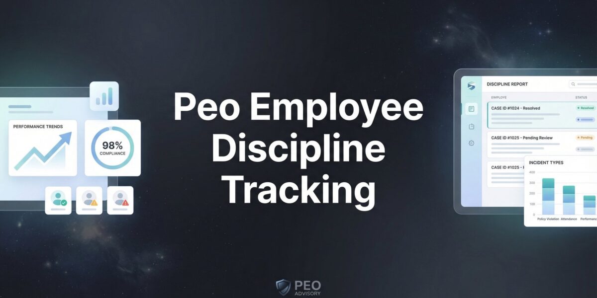 How to Set Up Employee Discipline Tracking Through Your PEO: A Practical Guide