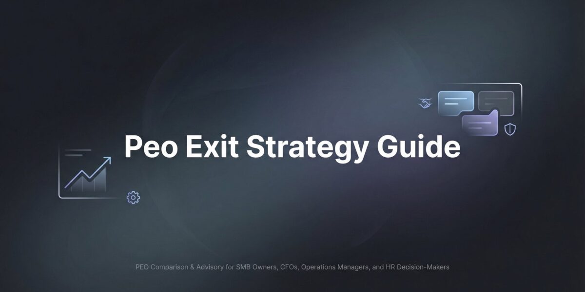 How to Exit Your PEO: A Step-by-Step Guide for Business Owners