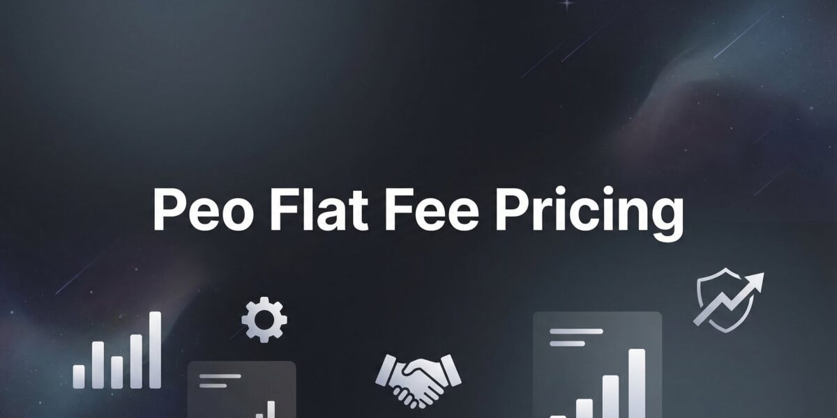 PEO Flat Fee Pricing: How It Works and When It Makes Sense