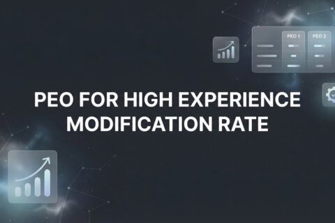 PEO for High Experience Modification Rate: How Co-Employment Can Lower Your Workers’ Comp Costs