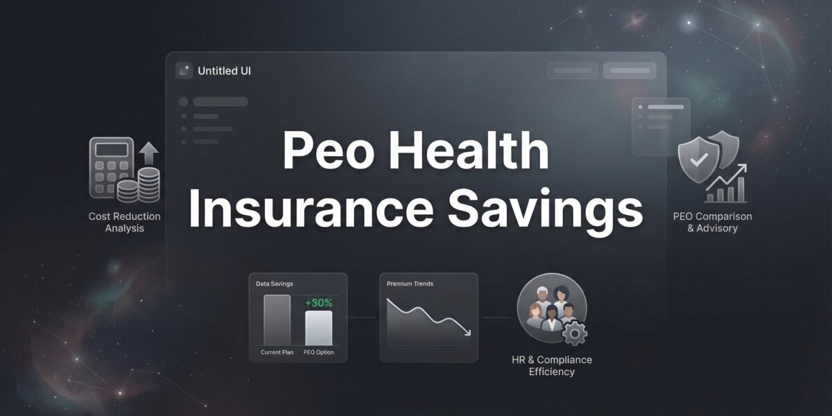PEO Health Insurance Savings: How Pooled Buying Power Actually Reduces Your Premiums
