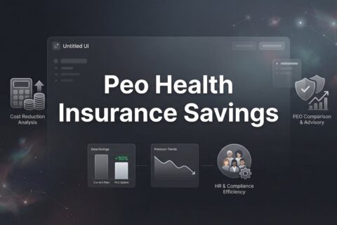 PEO Health Insurance Savings: How Pooled Buying Power Actually Reduces Your Premiums