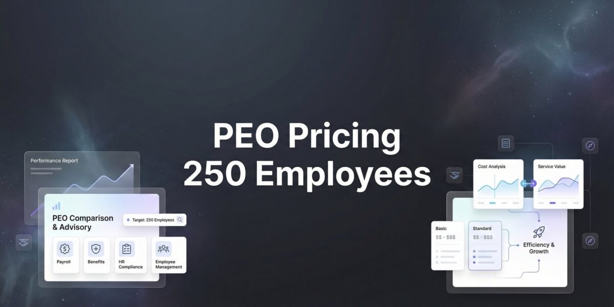 PEO Pricing for 250 Employees: What Mid-Sized Companies Actually Pay