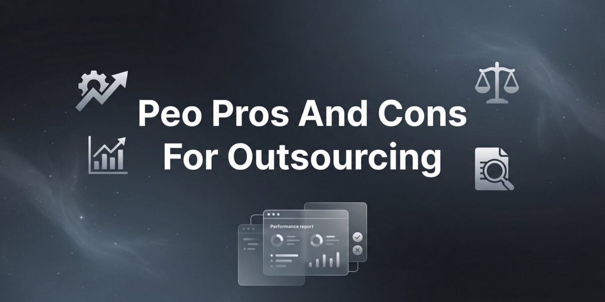 PEO Pros and Cons for Outsourcing: A Practical Decision Framework
