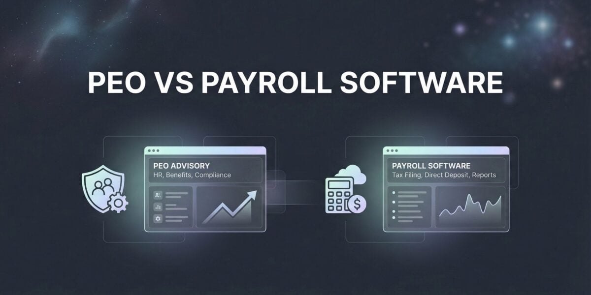 PEO vs Payroll Software: 9 Solutions Compared for 2026