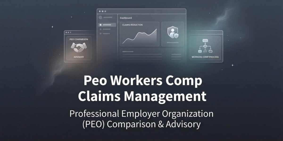 PEO Workers Comp Claims Management: What Actually Happens When an Employee Gets Hurt
