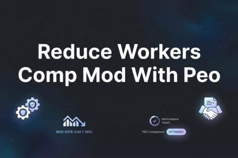 How to Reduce Your Workers’ Comp Mod Rate Using a PEO: A Practical Guide