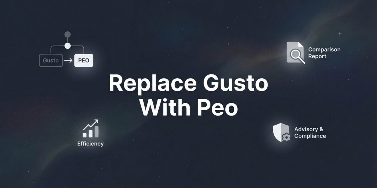 How to Replace Gusto with a PEO: A Practical Migration Guide