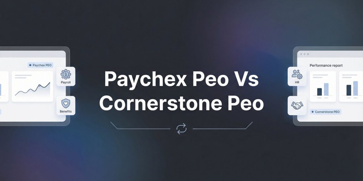 Paychex PEO vs Cornerstone PEO: 7 Decision Factors That Actually Matter