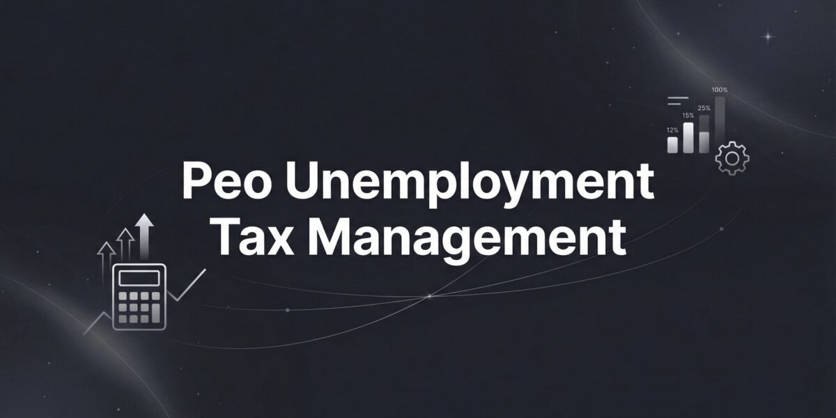 PEO Unemployment Tax Management: How Co-Employment Changes Your SUTA Rates and Liability