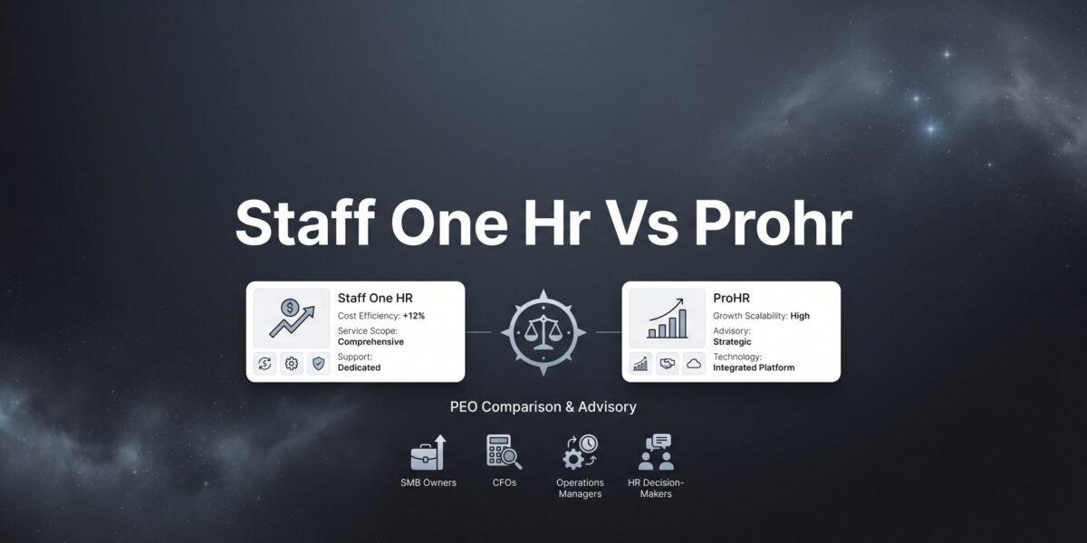 Staff One HR vs ProHR: 7 Decision Factors That Actually Matter