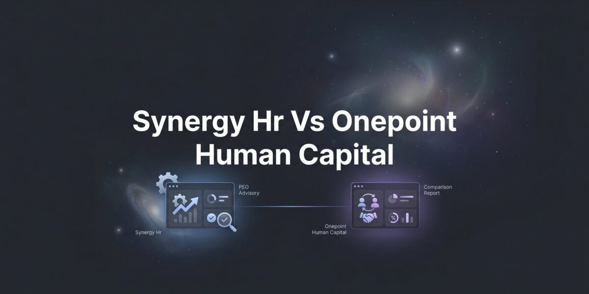 Synergy HR vs OnePoint Human Capital: 7 Decision Factors That Actually Matter