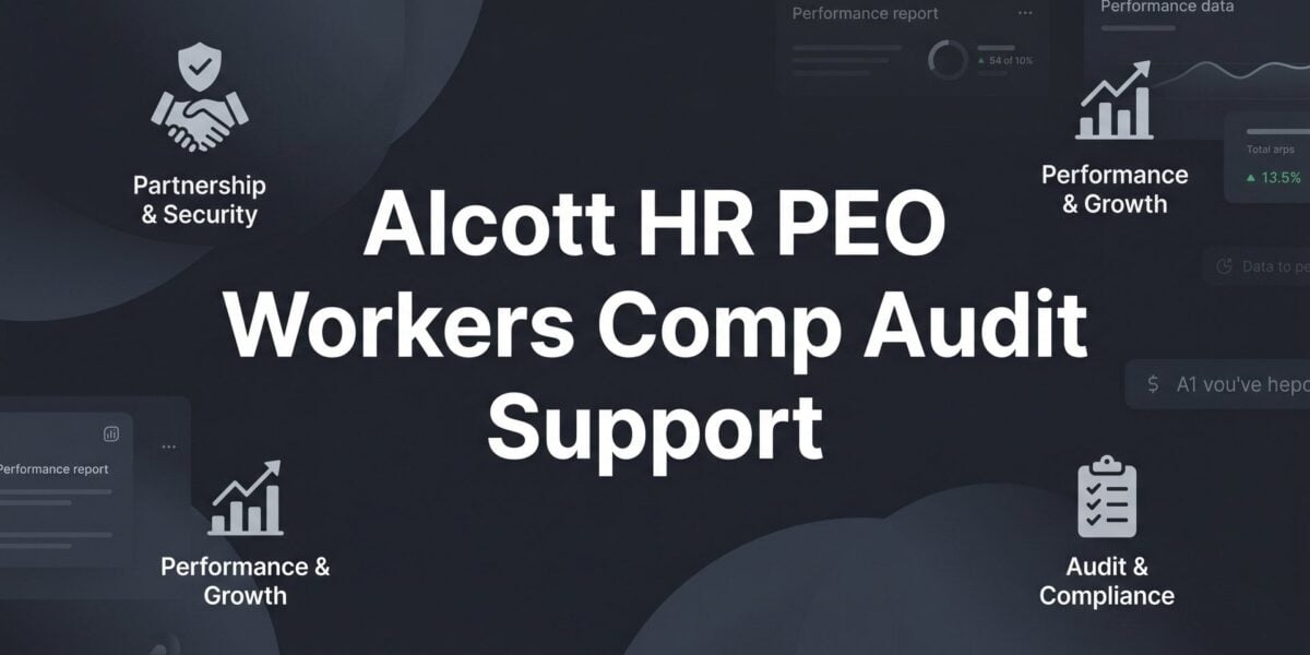 Alcott HR PEO Workers’ Comp Audit Support: What It Covers and What to Watch For