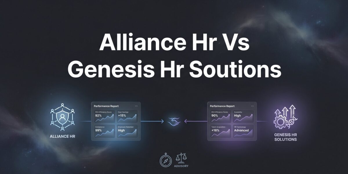 Alliance HR vs Genesis HR Solutions: Side-by-Side PEO Comparison for 2026