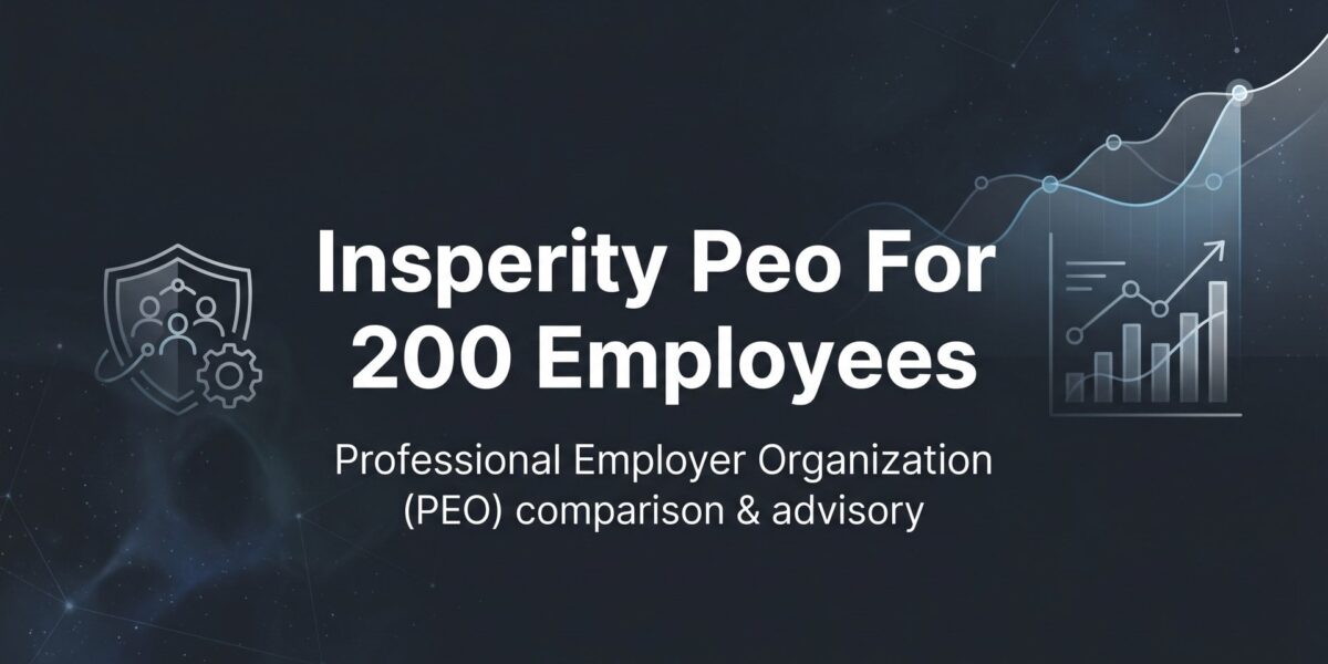 7 Strategies for Evaluating Insperity PEO at the 200-Employee Mark