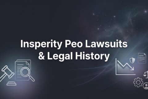 Insperity PEO Lawsuits & Legal History: What Business Owners Should Actually Know