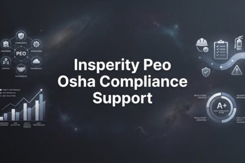 Insperity PEO OSHA Compliance Support: What’s Actually Included (And What’s Not)