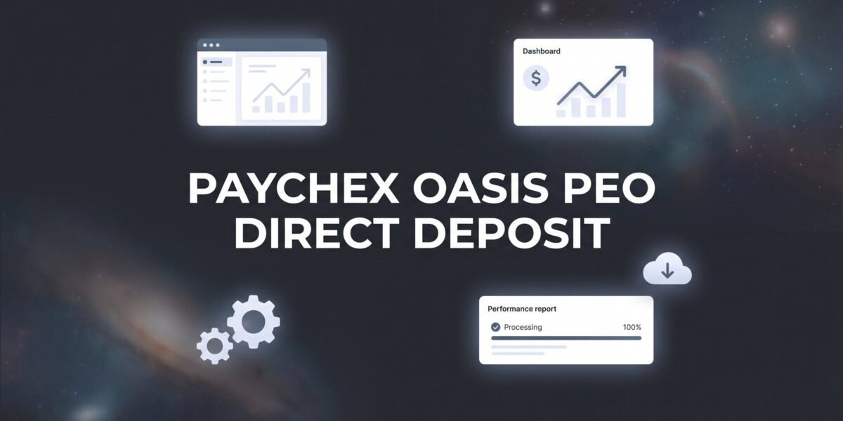 How to Set Up and Manage Direct Deposit Through Paychex Oasis PEO