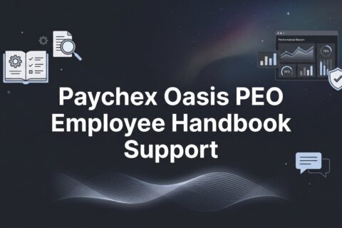 How to Evaluate Paychex Oasis PEO Employee Handbook Support Before You Sign