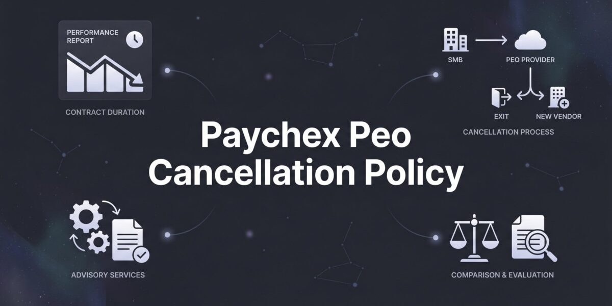 Paychex PEO Cancellation Policy: What Business Owners Need to Know Before Exiting