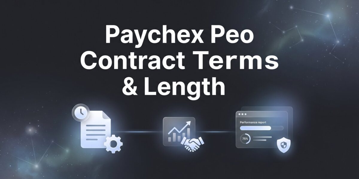 Paychex PEO Contract Terms & Length: What Business Owners Actually Need to Know