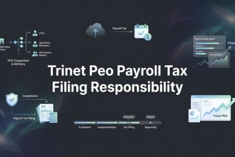 TriNet PEO Payroll Tax Filing Responsibility: Who Actually Owns What
