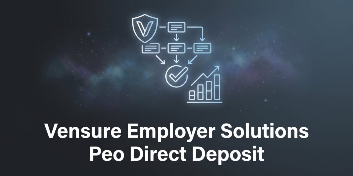Vensure Employer Solutions PEO Direct Deposit: What Business Owners Need to Know