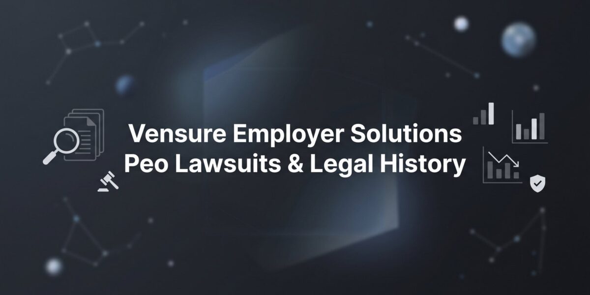 Vensure Employer Solutions: PEO Lawsuits & Legal History Business Owners Should Know